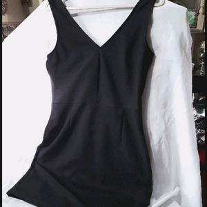 New Arise black retro fabric fitted sheath dress